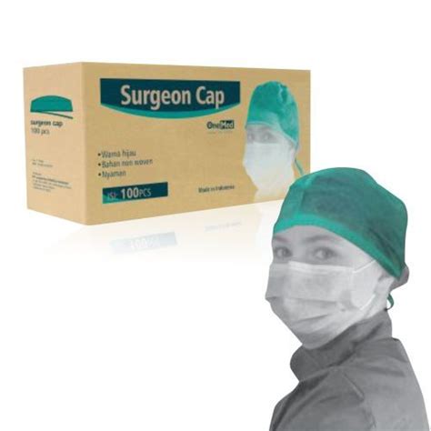 Jual Surgeon Cap Topi Operasi Dokter Cap Onemed Box Isi Jakarta