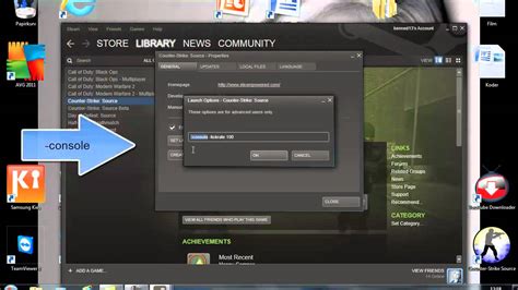 How To Enable Console In Counter Strike Source YouTube
