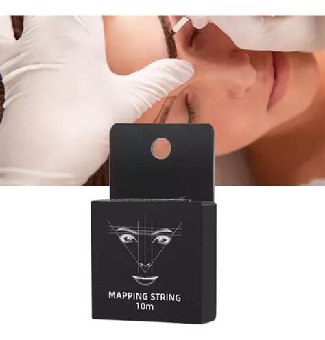 Hilo Entintado Cejas Mapa Maping Dise O Microblading Tattoo Meses Sin