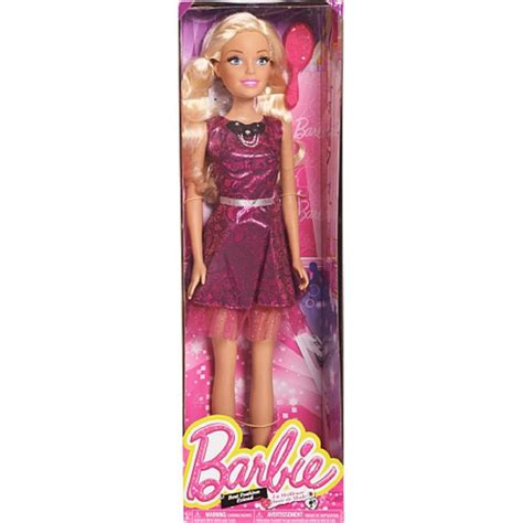Barbie 28 Inch Fashionistas Barbie Doll Blonde Hair Fuchsia 83885 Fuchsia BarbiePedia