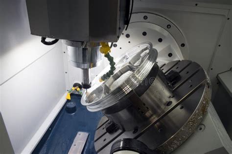 Machine Tools With Computer Numerical Control Cnc Stock Photo Image