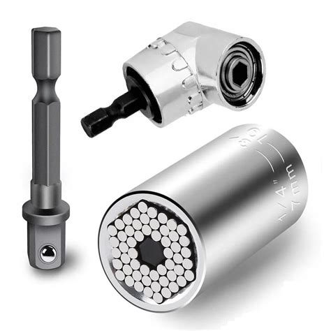 Ratchet Gator Grip Original Universal Socket Wrench Power Drill Adapter