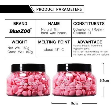 150g Hard Wax Bean Hair Removal Bikini Depilatory No Strip Pellet Rose At 1123 99 Wax Hair