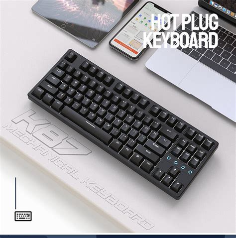 Buy Wholesale China K Rgb Backlit Three Mode Hot Swapable Mechanical Keyboard Customized Wired