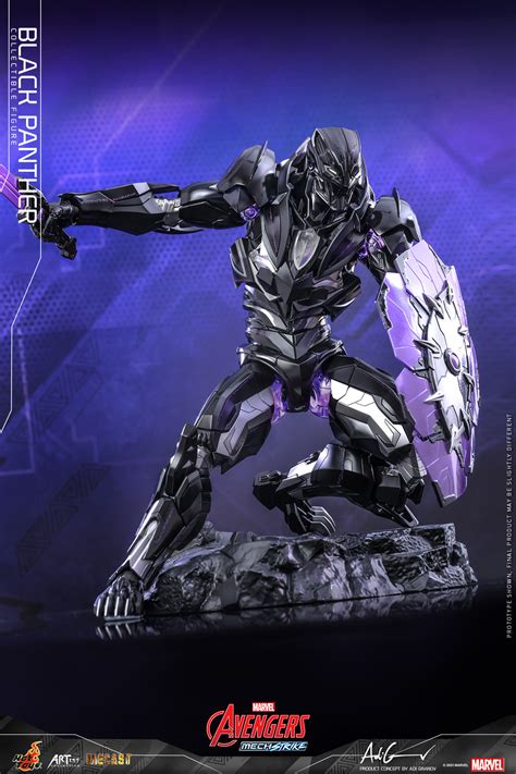 Hot Toys AC 05 Marvels Avengers Mech Strike Black Panther Hot Toys Complete Checklist