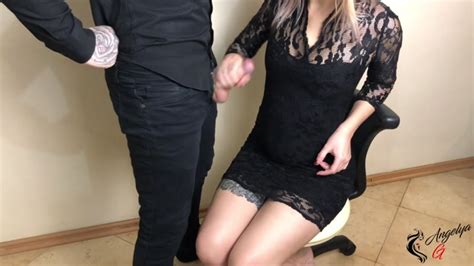 Fantastic Babe Professionally Jerks Off AnGelya G HandJob Porno