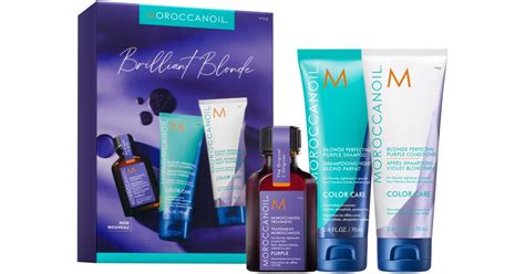 Moroccanoil Brilliant Blonde Set zestaw do włosów blond