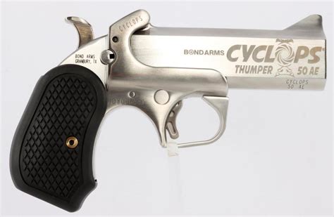 At Auction BOND ARMS CYCLOPS THUMPER 50AE SINGLE DERINGER