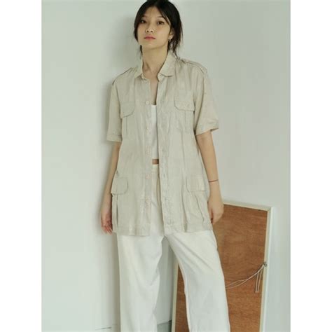 Jual Pocket Nude Shirt Brand Sieg Shopee Indonesia