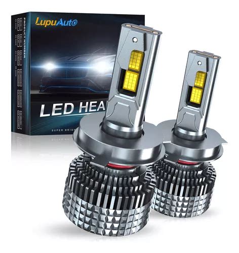 Kit De Faros Led Auto Luz Csp H H H Canbus Lm Meses Sin