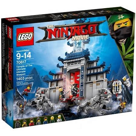 LEGO NINJAGO Храм Последнего великого оружия 70617 купить игрушку Москва