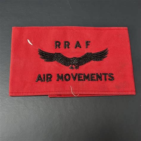 Rhodesia Army Royal Rhodesian Air Force Rraf Air Movements Arm Badge