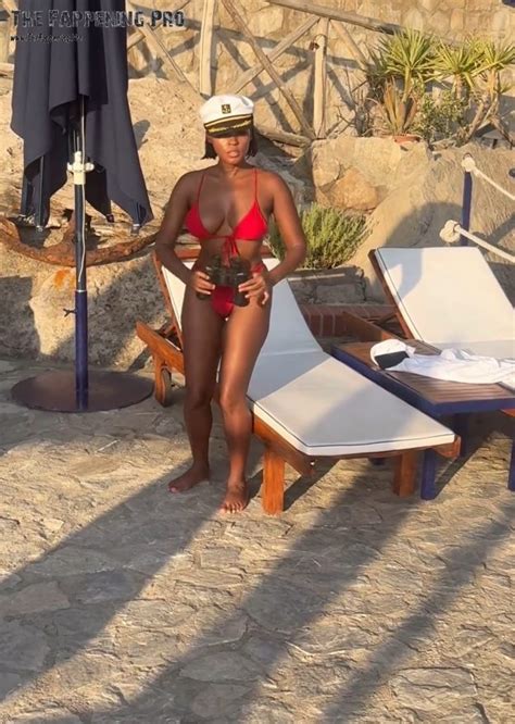 Janelle Monae Sexy In Revealing Bikini 25 Photos The Fappening