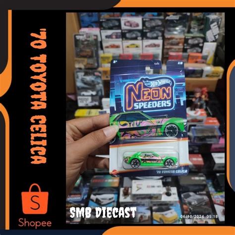 Jual HOT WHEELS 70 TOYOTA CELICA NEON SPEEDERS FREE PROTEKTOR Shopee Indonesia