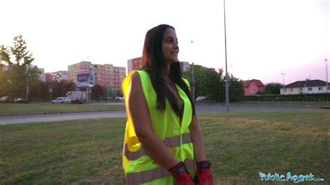 Public Agent Hot Brunette Criminal Is Taken Into The XHamster