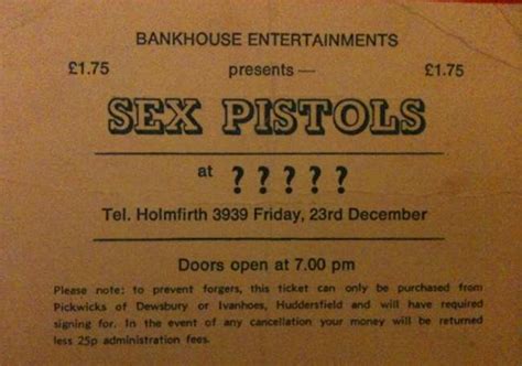 The 1977 Sex Pistols Christmas Party And Huddersfield Cake Fight Flashbak