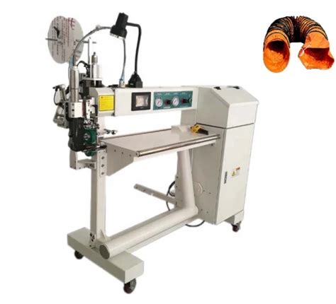 Industrial Fabric Bonding Solution Hot Wedge Sealing Hot Air Stitchless Seam Welding Machine Pvc
