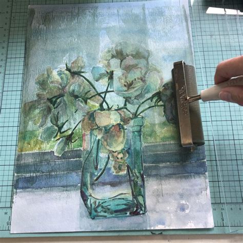 Adjusting Watercolor Paintings With Colored Pencils Arts Before It