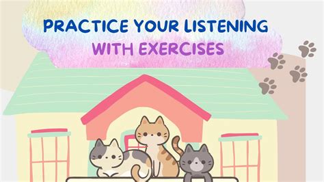 Practice Your Listening With Excercises Pets Ielts Listening YouTube