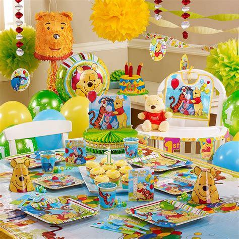 Winnie The Pooh First Birthday Party