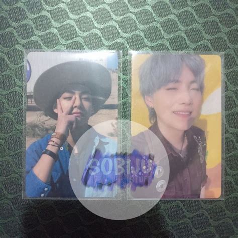 Jual Pc Photocard Lucky Draw Butter Soundwave M2u Taehyung Suga V