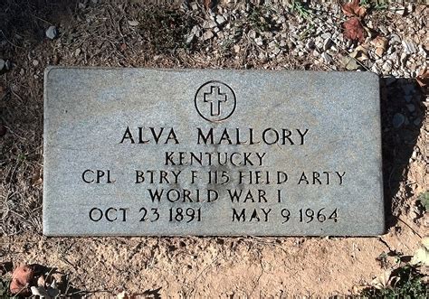 Virgil Alva Mallory 1891 1964 Mémorial Find a Grave