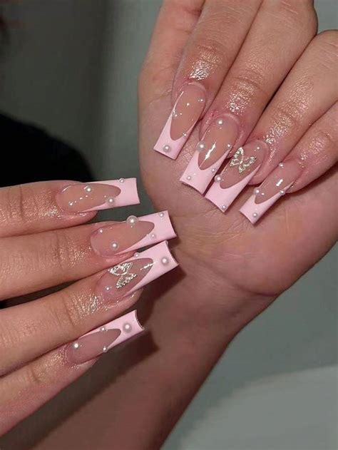 Pin By Carolina Moscol On Salvataggi Rapidi Pink Acrylic Nails