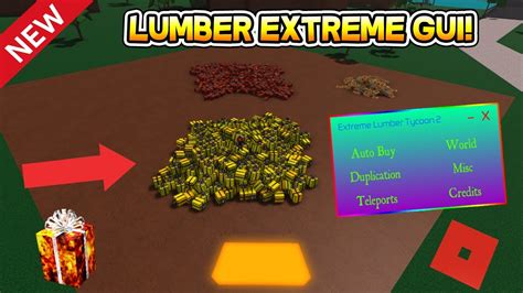 New Lumber Extreme Gui Is Op Epic Features Lumber Tycoon 2 Roblox