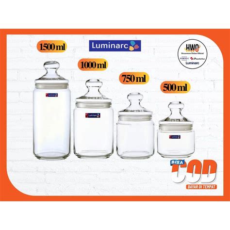 Jual Luminarc Toples Club Jar L L L L Original Toples Kue