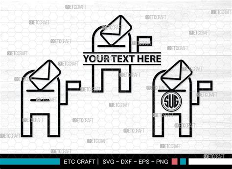 Mailbox Monogram Mailbox Silhouette Mail Svg Mailbox Stencil Svg