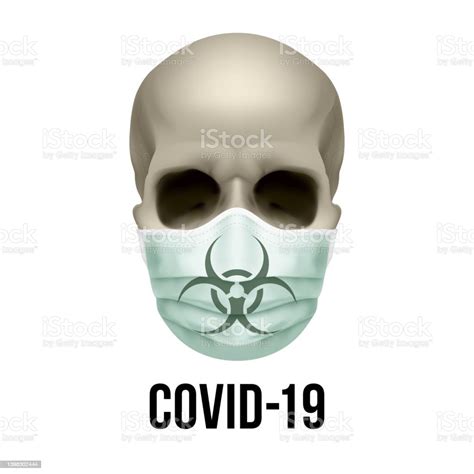 인간의 두개골 Covid 19에 대한 스톡 벡터 아트 및 기타 이미지 Covid 19 개념 개념과 주제 Istock