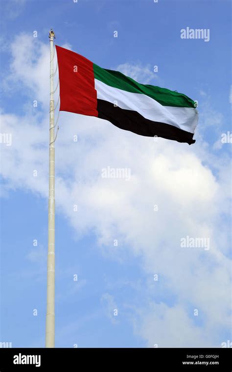 Abu dhabi flag hi-res stock photography and images - Alamy