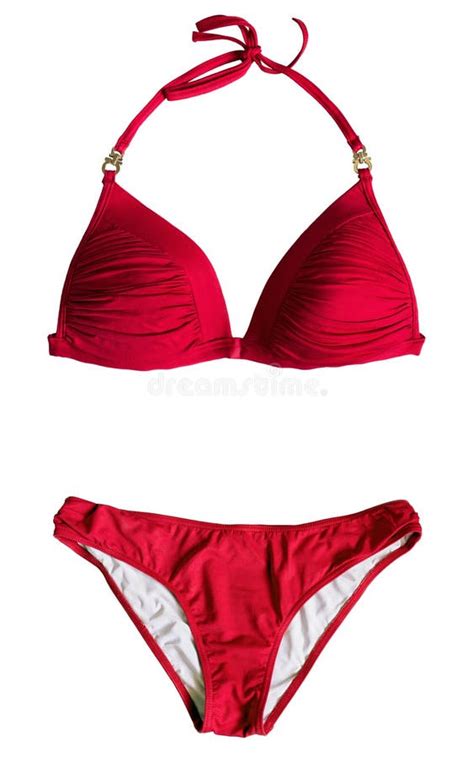 Red Bikini Stock Photo Image Of Fashion Stylish Lady 38985852