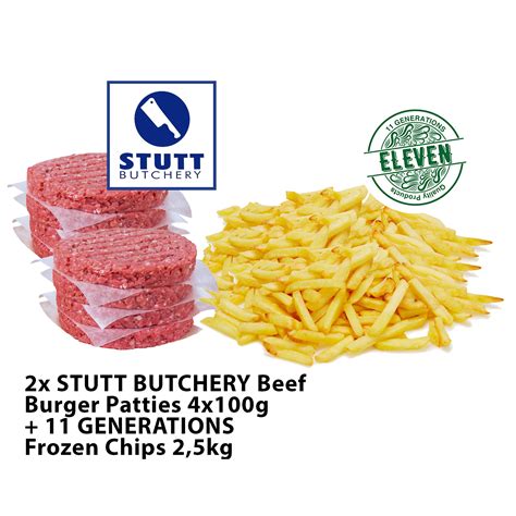Burger And Chips Combo Xclusive 2 U
