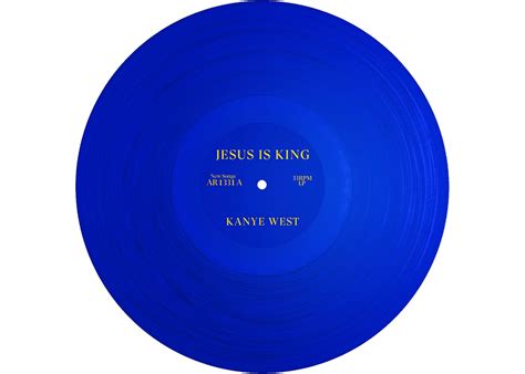 Kanye West Jesus Is King Vinyl Blue