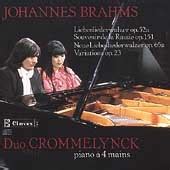 Crommelynck Duo Brahms Complete Works For Piano Hands Vol