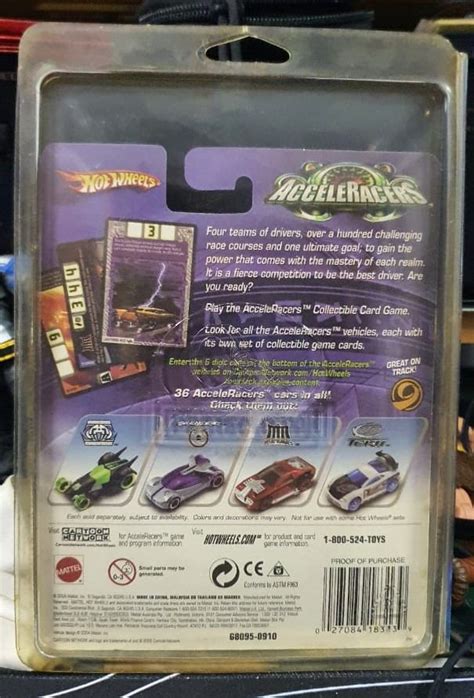 Hot Wheels Original Rare Factor Sealed Set Acceleracers Reverb Teku Mint On Card Hobbies