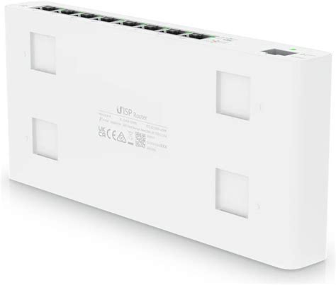 Ubiquiti UISP 8-портовый гигабитный PoE-маршрутизатор, пропускная ...
