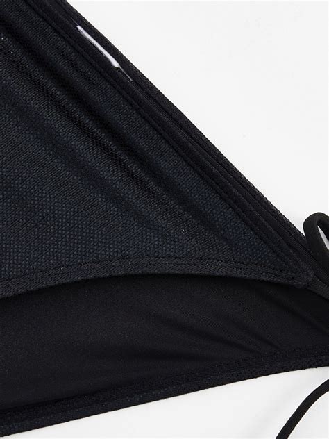 Lcw Dream Siyah Kendinden Desenli Kad N Bikini Alt S Bm Z Cvl Lcw