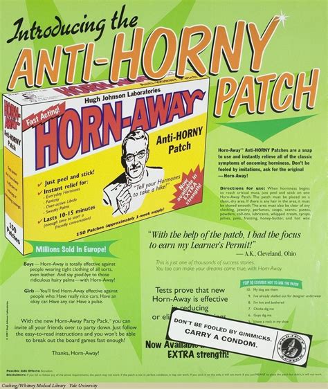 Introducing The Anti Horny Patch Horn Away Horny On Main Know Your Meme