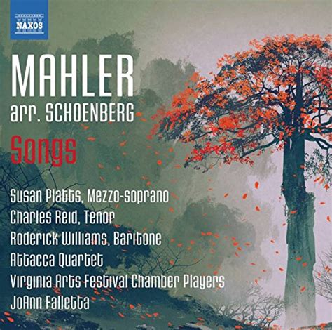 Mahlersongs Roderick Williams Susan Platts Charles Reid Virginia