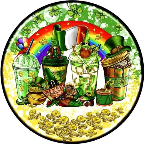 St Patrick Day Signs Wreath Signs Happy St Patricks Day Lucky Charms