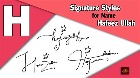 H Signature Style Signature Style For H Letter H Signature Styles