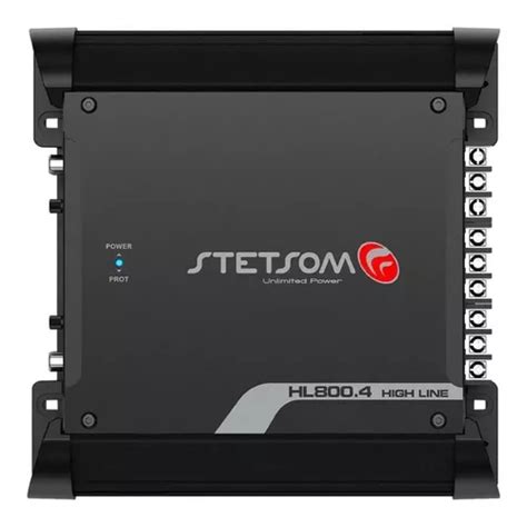 Módulo Amplificador Stetsom Hl 800 4 Canais 800w Rms 1 Ohm Frete grátis