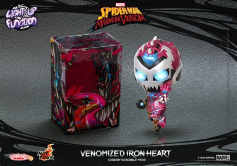 Spider Man Maximum Venom Venomized Ironheart Cosbaby S Hot Toys Figure Kollectable Kaos