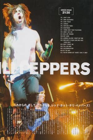 Red Hot Chili Peppers Live At Fuji Rock Festival Trakt