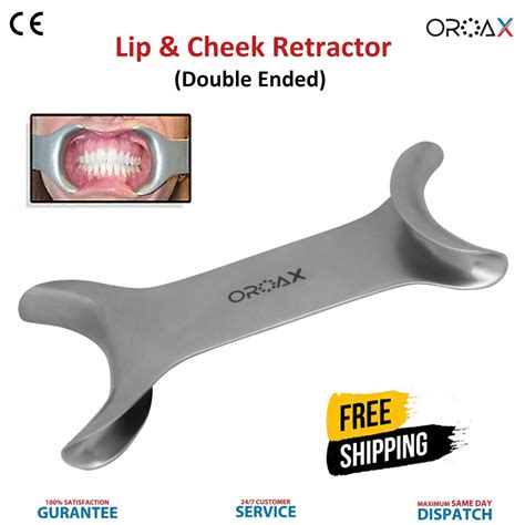 Dental Cheek Retractors Lip Oral Mouth Opener Double-Headed Surgical