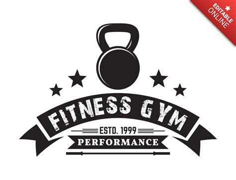 Fitness Gym Club Logo Design Template Free Design Template