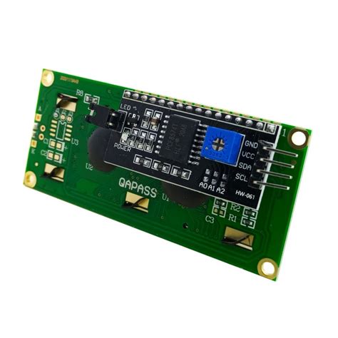 Символьный дисплей 1602 i2c / Купить в RoboShop