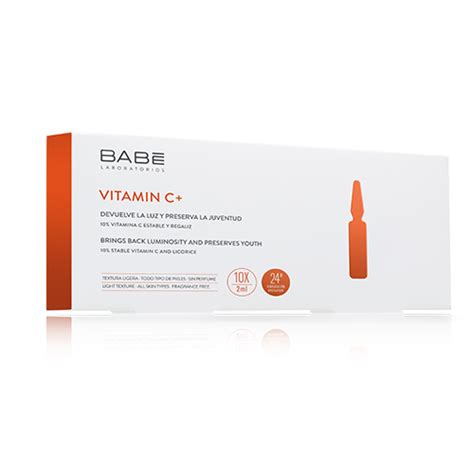 Vitamino C tirpalo ampulės BABE 10 vnt Internetinėje MANO vaistinėje